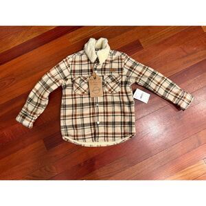 Weatherproof Shacket Toddler 4T Plaid Fleece Sherpa